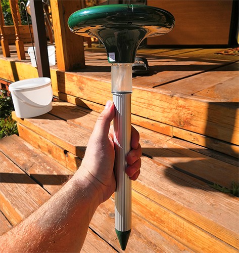 Отпугиватель кротов 