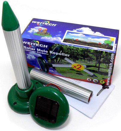 Комплект из двух отпугивателей кротов "Weitech-WK2015"