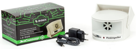 Универсальный ультразвуковой отпугиватель премиум-класса - «ЭкоСнайпер LS-968»